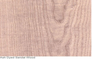 Rode Ash Dyed Wood Veneer Natural Gesneden Besnoeiing, Dunne Houten Vernisjecomités