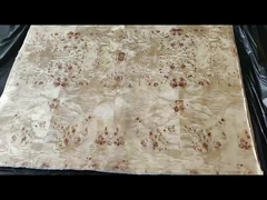 Popelburl fineer A-kwaliteit