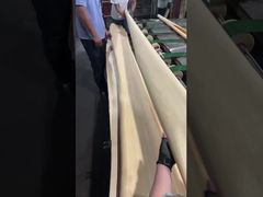 Wit essen fineer kwartiers gezaagd